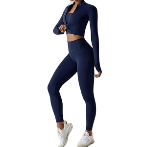 Conjunto de Yoga sin Costuras de Alto Rendimiento para Mujer, Ropa Deportiva de 3 Piezas para Gimnasio, Fitness, Yoga, Entrenamientos, Conjuntos Deportivos Elegantes 2026 - Product Image 4