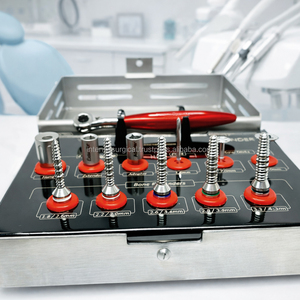 ชุดเครื่องมือขยายกระดูกแบบแมนนวล BBI-361 ของ Bone Bridge Instruments สำหรับการปลูกถ่ายฟัน ชุดเครื่องมือยกไซนัส สกรูเหล็กแบบ Ratchet - Product Image 6