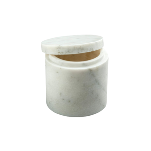 Premium Quality Marble White Color <b>Storage</b> <b>Box</b> For Home Kitchenware <b>Small</b> Medicine Jar Container At Cheap Prices - Product Image 1