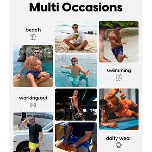 Shorts sublimés de qualité supérieure pour hommes, logo personnalisé, shorts de sport légers, séchage rapide, vêtements de sport pour équipes professionnelles - Product Image 5