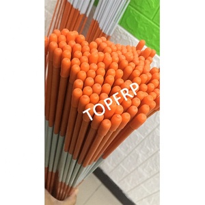 Piquets à neige en fibre de verre FRP, marqueurs de voie de circulation flexibles de 5 pieds en FRP - Product Image 5