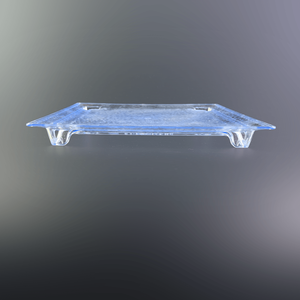 YOHIRA Plateau en plastique transparent CPET durable 19x19 carré pour aliments et gâteaux, emballage de service, procédé blister, fabriqué au Vietnam - Product Image 6