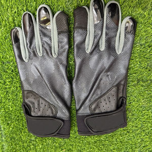 Flexible Fit Leather Baseball Batting Gloves Premium <b>Grip</b> <b>Control</b> Lightweight Breathable Comfortable Adult - Product Image 1