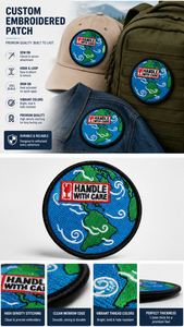 Écusson brodé à velcro avec logo pour veste, chapeau, sac, uniforme, vêtements d'extérieur – Vente en gros, prêt à l'emploi en usine - Product Image 3