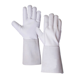 Guantes de Trabajo de Soldadura TIG/MIG de Cuero Vacuno de Primera Calidad, Protección de Seguridad Industrial para las Manos, Guantes de Soldador - Product Image 2