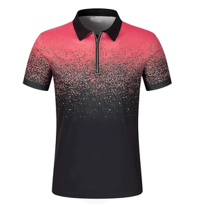 Camisetas Polo Sublimadas de Nuevo Estilo para Hombre, Transpirables, Estilo Casual, Camisetas Polo de Algodón para Hombre, Tallas Grandes - Product Image 1