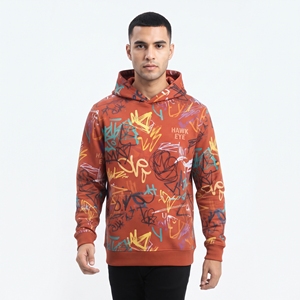 Custom Men's Sublimation Hoodie Regular Size Full Print Wind Resistant Pullover <b>Sweatshirt</b> for <b>Gym</b> Training Outdoor Activities - Product Image 3