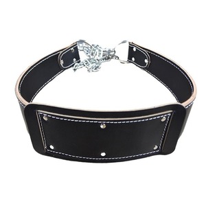2026 Wholesale Custom Leather Dip Belt with <b>Chain</b> for Pull-Ups by Reliable Weightlifting Equipment Manufacturers in Pakistan - Product Image 1