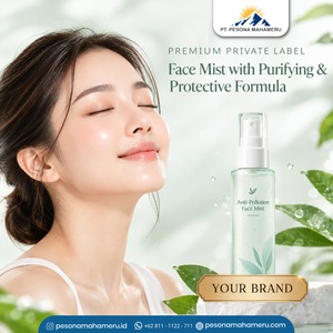 Bruma Facial City Care de Marca Privada, Spray Facial Fino a Base de Agua, Esencia para el Cuidado de la Piel para una Rutina de Belleza en Movimiento - Product Image 1