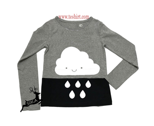 T-shirts décontractés pour garçons en coton 100% respirant et écologique à imprimé animal, manches courtes, été, vêtements pour enfants de haute qualité en ligne - Product Image 6