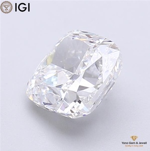 Diamante Cultivado en Laboratorio CVD con Certificado IGI, Color E, Claridad VVS1, 1.50 Quilates, Corte Cuadrado Cojín, para Colección de Anillos Modernos - Product Image 6