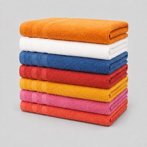 Serviette en tissu éponge de qualité supérieure, dotée d'une surface moelleuse et d'une forte absorption d'humidité, idéale pour le bain, le fitness, les voyages et les soins quotidiens. - Product Image 3