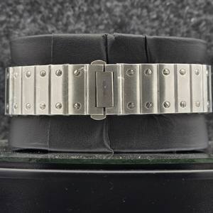 Reloj de pulsera de lujo para hombre, automático, mecánico, con esfera roja, caja cuadrada de acero inoxidable, números romanos, 40 mm, elegante, vintage, 16 mm - Product Image 4