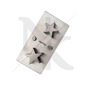 Outils de fabrication de bijoux, coupe-disques en forme d'étoile en acier inoxydable de qualité supérieure - Ensemble de 2 poinçons de tailles différentes - Taille : 25 mm et 28 mm - Product Image 4