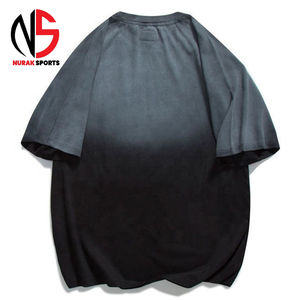 Nueva camiseta de la mejor calidad, camisetas con logo impreso personalizado, camiseta de fitness a precio económico, camiseta 100% algodón para hombre, corte holgado, estampada. - Product Image 4