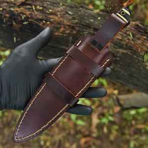 Cuchillo de Caza Profesional de Acero con Alto Contenido de Carbono, Hecho a Mano, de la Marca Palace LLC OEM, Nuevo, Grado OEM - Product Image 6