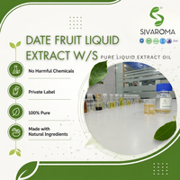 Natuurlijk dadelfruit vloeibaar extract, wateroplosbaar ingrediënt voor dranken, voedingsmiddelen en persoonlijke verzorging.