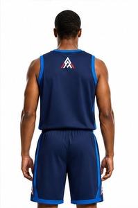 Durable Basketball Team Uniform Featuring Fade Resistant Sublimation Printing And Comfortable <b>Athletic</b> Fit For All Levels - Product Image 3