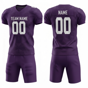Uniforme de Fútbol Americano Personalizable y Transpirable para Hombre, Talla XL, Ropa Deportiva Personalizada que Incluye Jersey, Pantalón y Camiseta de Manga Corta - Product Image 4
