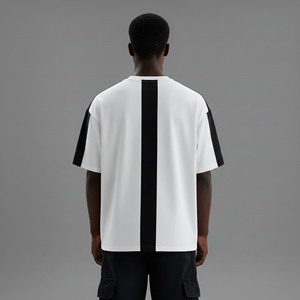 Custom Made Hip Hop Unique Style Baggy Fit Summer Casual Wear Men's T-Shirt 100% Cotton Oversized Breathable men's t-shirt - Product Image 5
