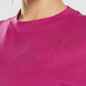 T-shirts amples pour femmes de style urbain moderne et élégant, décontractés, grande taille, avec épaules tombantes, matière légère pour l'été - Product Image 6