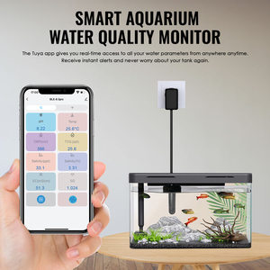Sonde intelligente WiFi 7-en-1 pour la qualité de l'eau : pH, TDS, EC, Salinité, S.G, ORP, Température, Application Tuya, Testeur en temps réel 24/7 - Product Image 4