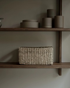 Set of 3 rustic seagrass <b>baskets</b> Handmade Storage <b>Basket</b> Wholesale eco-friendly Made in Viet Nam - Product Image 5