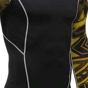 Venta al por mayor: Conjunto de Rash Guards para hombre con diseño moderno 2026, de secado rápido, ropa deportiva de compresión, uniformes sublimados para BJJ - Product Image 4