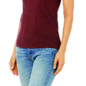 Vêtements décontractés pour femmes de haute qualité, vente en gros de chemises pour femmes, t-shirts à manches courtes, t-shirts à col rond pour femmes - Product Image 6