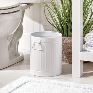 Cesto de Basura Gris Piedra con Asas, Contenedor Multiusos para Reciclaje de Basura para Baño, Cocina, Dormitorio, Oficina - Product Image 3