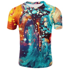 Fully Customized Design Custom Made Short Sleeve Front Knitted 100% Cotton Eco-Friendly Breathable Regular Fit Men Tee Shirt - Product Image 6