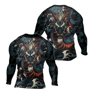 Best Price Mens Gym <b>Shirts</b> Sublimation Long Sleeve <b>Compression</b> Gym <b>Shirts</b> Rash Guards for Running Custom Made Gym <b>Shirts</b> - Product Image 2