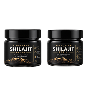 Résine de Shilajit de l'Himalaya 15g, Marque Privée, Complément Alimentaire Santé Équilibre Naturel, Riche en Antioxydants - Product Image 1