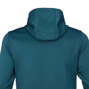 Ensemble de survêtement pour homme, couleur turquoise, à capuche, sweat-shirt zippé à manches longues avec pantalon de jogging, couleur unie, respirant, coupe régulière, décontracté, pour l'activité physique - Product Image 3