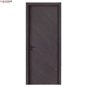 ออกแบบประตูไม้สำเร็จรูป ODM/OEM แบบสั่งทำพิเศษ พร้อมพื้นผิวสำเร็จรูป บานประตู MDF แข็งแรง ทันสมัย เหมาะสำหรับห้องน้ำและห้องนั่งเล่น - Product Image 1