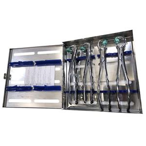 Kit de 4 Piezas de Fórceps Universales para Extracción Dental Mínimamente Invasiva, Instrumento Dental con Casete de Acero Inoxidable - Product Image 5