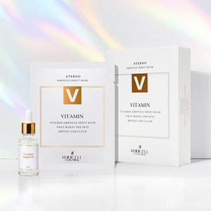 [ROOICELL] Masque en tissu Eterno Vitamin Ampoule Soin Coréen 25ml 10 Masques – Pack Hydratant Éclat et Soin - Product Image 3
