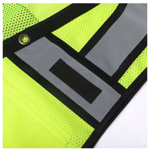 Nuevo Diseño de Ropa de Seguridad, Chaleco de Trabajo de Alta Visibilidad para Hombre, Tejido Reflectante, Ajuste Cómodo, Construcción Duradera, Ropa de Trabajo - Product Image 6