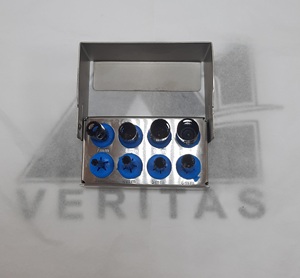 Export Quality A-1 VERITAS Tissue Punch Set of 5 Pcs Stainless Steel Implant Tissue Punch Kit Reusable Instruments - Product Image 2