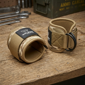 Wolson Industry - Vente chaude : Poids de cheville en sable personnalisables avec logo, équipement de gym réglable en néoprène en forme de U avec crochet métallique en fer - Product Image 2