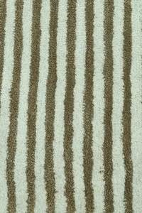 Tapis moderne géométrique tufté beige marron, tapis de sol contemporain à rayures abstraites, tapis de designer sur mesure, vente en gros - Product Image 4