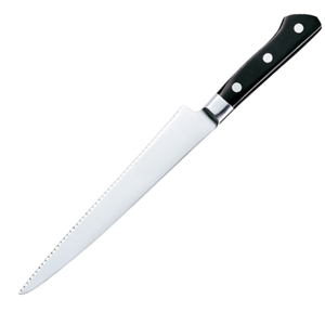 Couteau à pain professionnel à lame dentelée en acier inoxydable, manche ergonomique pour trancher le pain, les gâteaux, les pâtisseries et les produits de boulangerie - Product Image 3