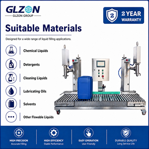 Machine de remplissage de bidons Jerry Can 5L <span class=keywords><strong>20L</strong></span> 25L pour liquides chimiques, détergents, huiles, acides et résines - Product Image 3