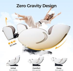 เก้าอี้นวดอัจฉริยะปรับได้ 3 มิติ จอใหญ่ ระบบ Zero Gravity สำหรับใช้งานเชิงพาณิชย์ พร้อมถุงลมนิรภัยทั่วร่างกายและลูกกลิ้งบริเวณก้น ฟังก์ชั่นดนตรี - Product Image 6