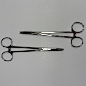 Pinzas de Bloqueo Manuales de Acero Inoxidable Dentavex, Punta Recta y Curva, Pinza Hemostática Quirúrgica Reutilizable, Instrumento de Precisión con Certificación CE - Product Image 2