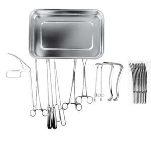 Ensemble d'instruments de dilatation et de curettage (D&C) de haute qualité, instruments chirurgicaux en acier inoxydable par Surgiright - Product Image 1