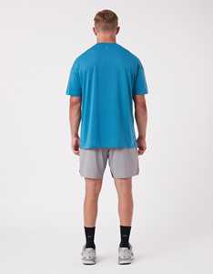 เสื้อยืดฤดูร้อนสีพื้นแบบสบายๆ ขายส่ง สำหรับทุกเพศ พิมพ์ลายได้ตามต้องการ เนื้อผ้าโพลีเอสเตอร์ผสมคอตตอน คุณภาพดี - Product Image 4