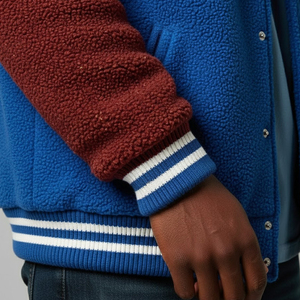 <b>Top</b> Trending Product Custom Fleece Winter Fleece Varsity Jacket For <b>Men</b> Most Popular Design <b>Men</b> <b>Hooded</b> Varsity Jackets - Product Image 5