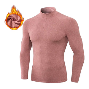 <b>Men</b> <b>Compression</b> <b>Shirt</b> Long Sleeve Workout Base Layer with Lightweight Stretch Material Moisture Wicking Breathable Fabric - Product Image 6