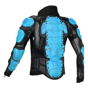 Premium Motorcycle <b>Racing</b> <b>Jacket</b> Leather Biker Protective Gear Windproof Riding Apparel for Riders - Product Image 3